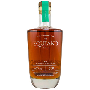 Equiano Rum 8 Jahre - African-Caribbean Rum - 43 %, 0,7 l