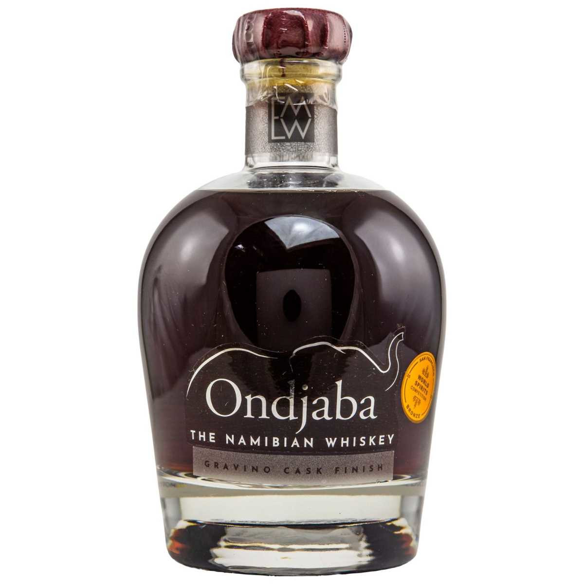 Ondjaba Gravino The Namibian Triple Grain Whiskey, 46%,...