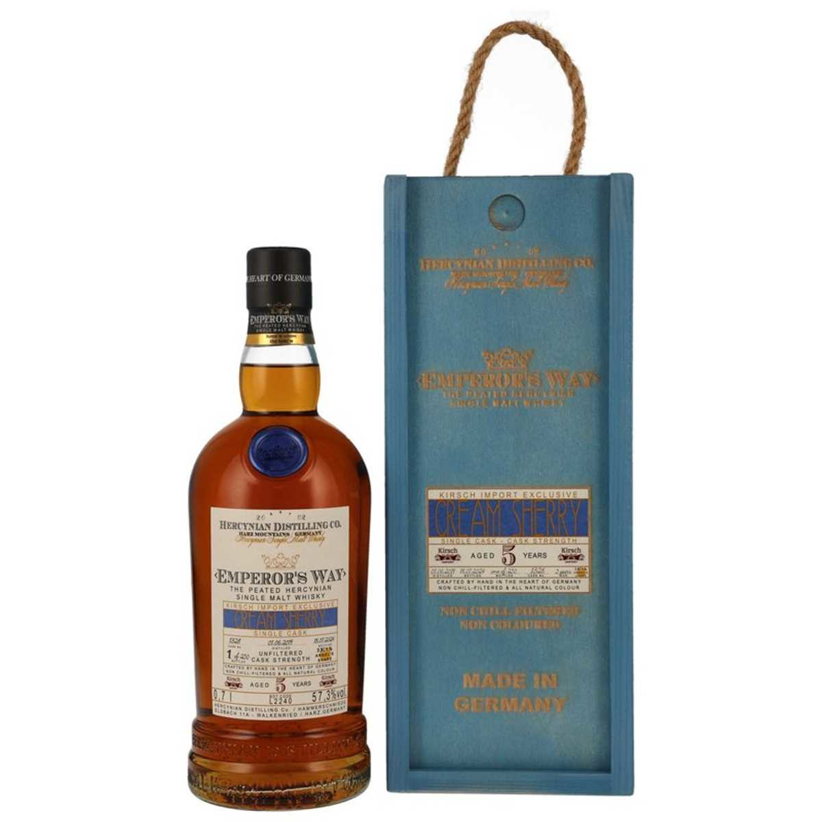 Emperor’s Way 5 Jahre Cream Sherry Cask, 57,3 %, 0,7 l