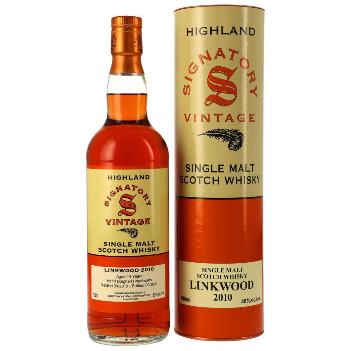 Linkwood 14 Jahre 1st Fill Bolgheri Hogsheads, 46 %,...