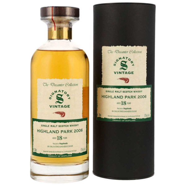 Highland Park 18 Jahre Hogshead, 52,0 %, Signatory Vintage 0,7 l
