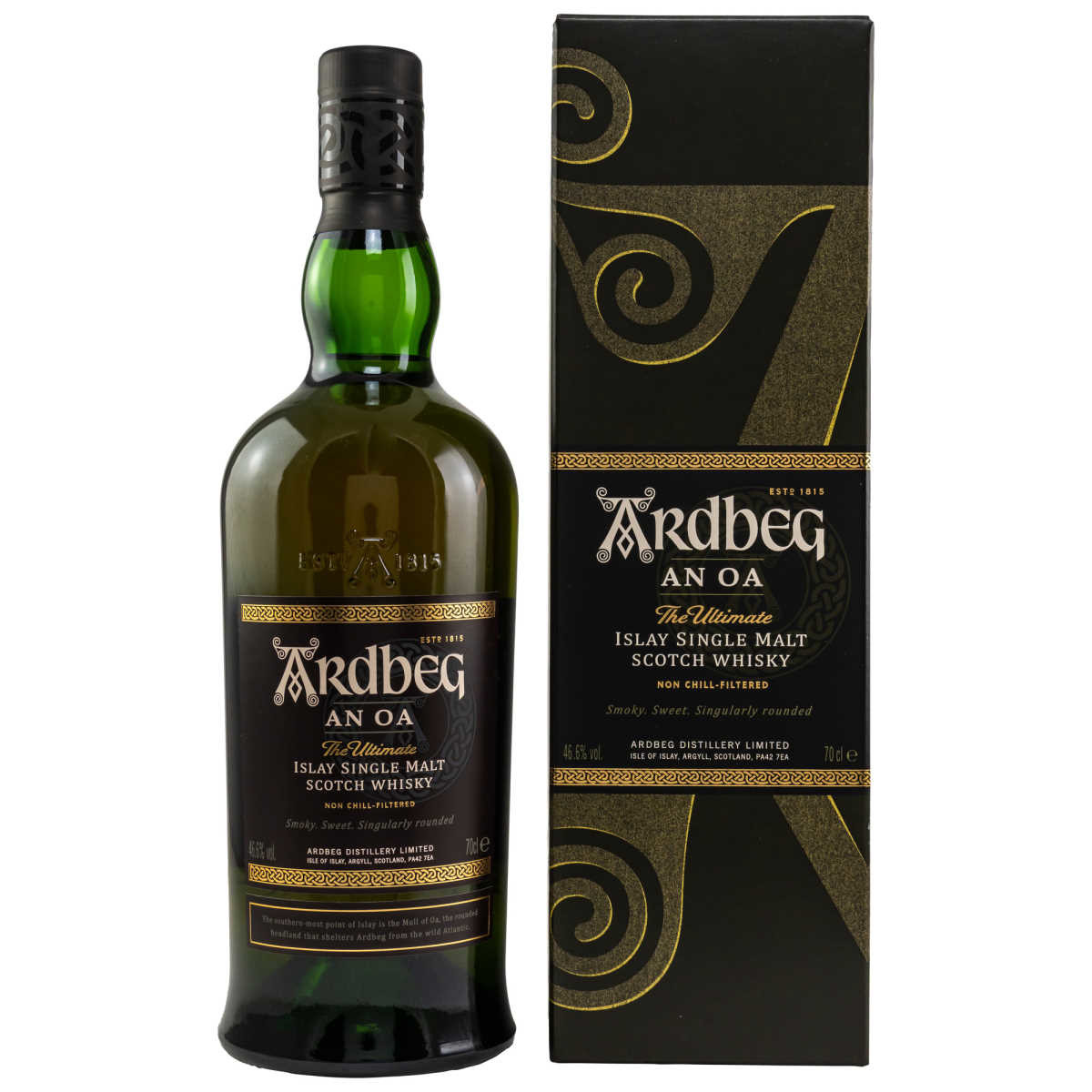 Ardbeg AN OA, 46,6 %, 0,7 l