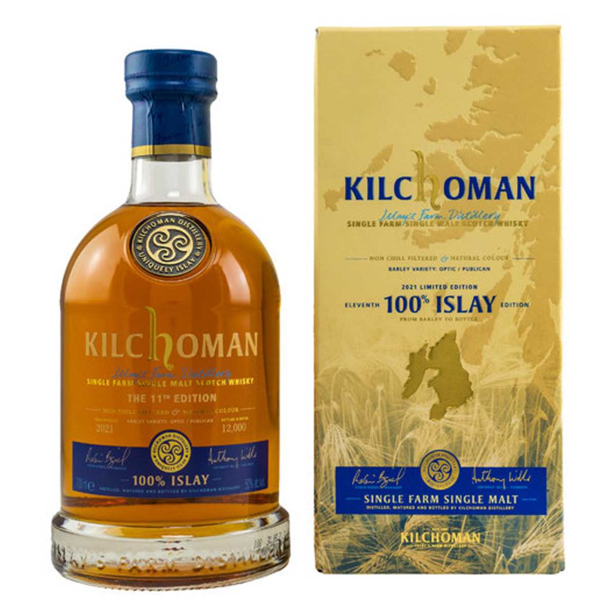 Kilchoman 100% Islay 13th Edition (2023). 50 %, 0,7 l