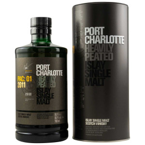 Port Charlotte 8 Jahre Heavily Peated PAC:01, 56,1 %, 0,7 l